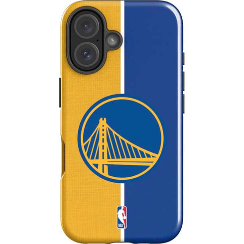 NBA Golden State Warriors Canvas iPhone 16 Plus Impact Case